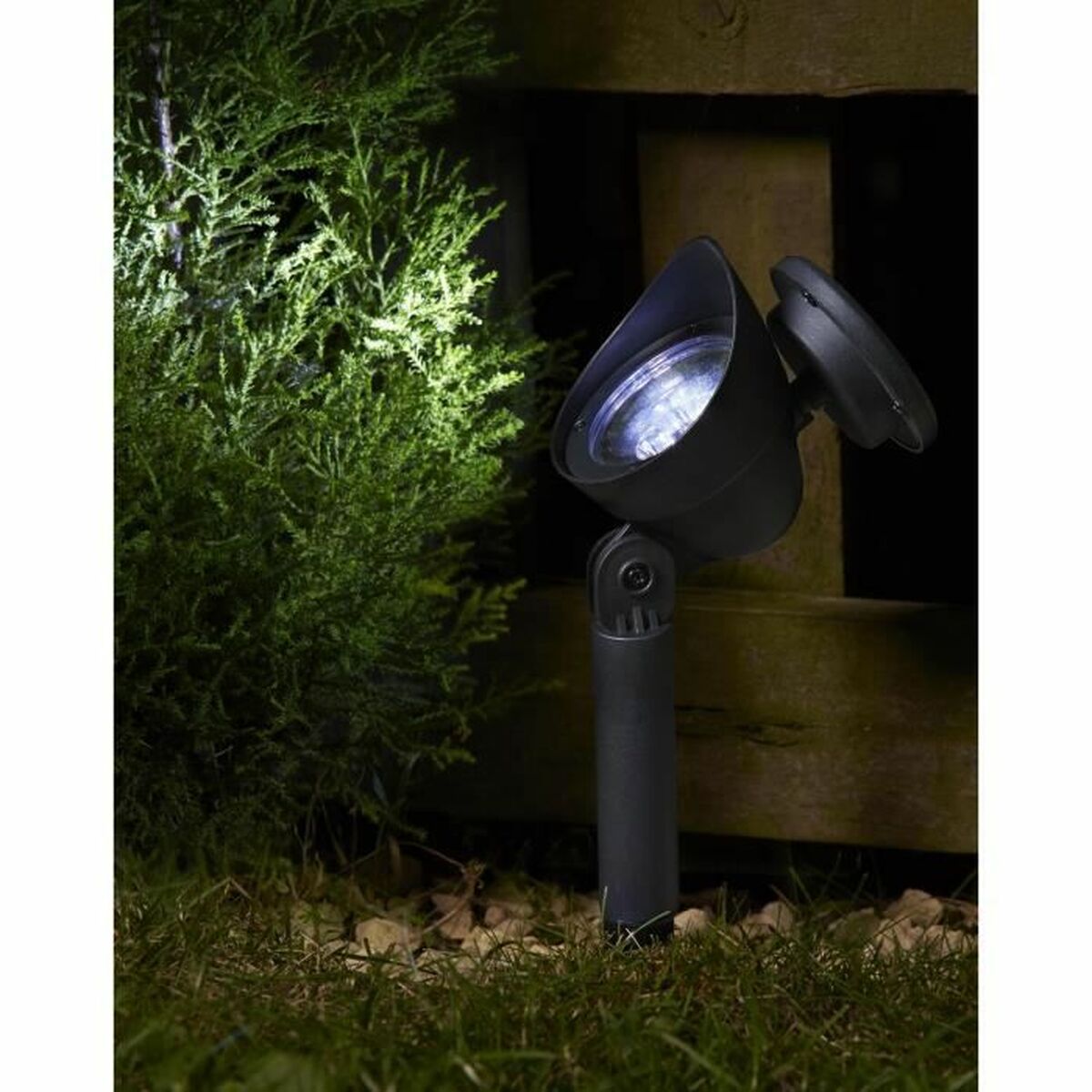 Faretto Solare Smart Garden Nero (4 Unità)